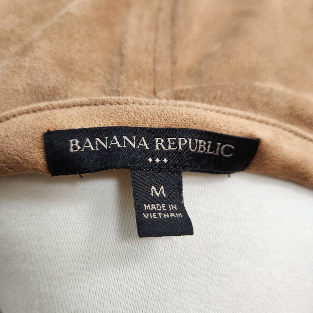Banana Republic Faux Suede Tie-Back Top – Medium - Picture 7 of 8